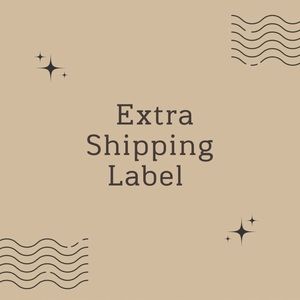 LIVE SHOW Extra shipping label